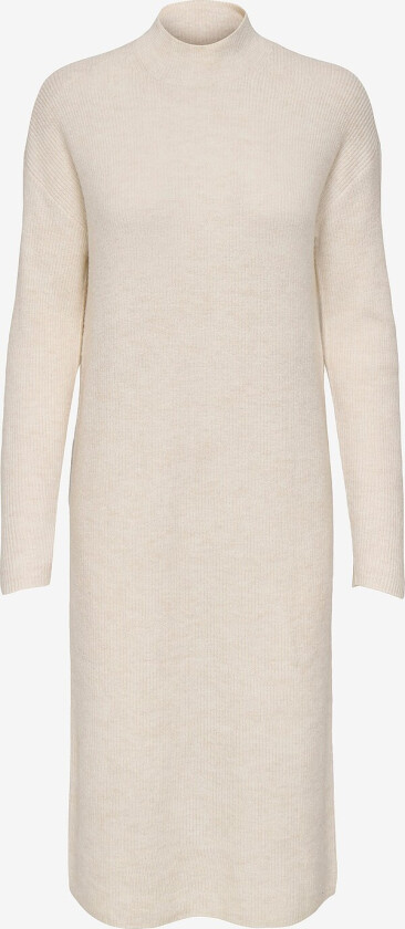 Kjole jdyLumi Life L/S High Neck Dress - Beige