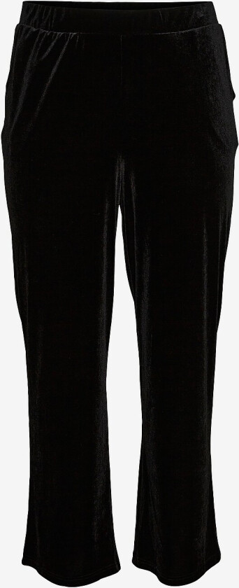 Bukser vmcEffie HW Wide Pants Jrs GA Cur - Svart