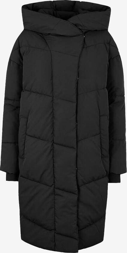 Kåpe nmNew Tally L/S Long Jacket - Svart