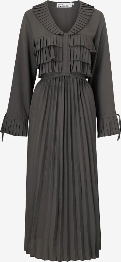 Maxikjole kbRegina Dress - Grå
