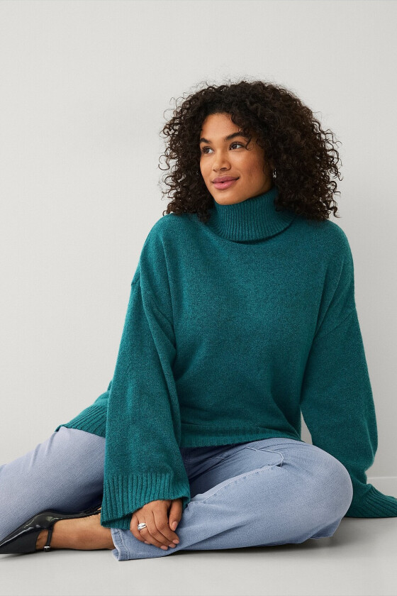 Pullover caVista L/S RN Pullover - Grønn