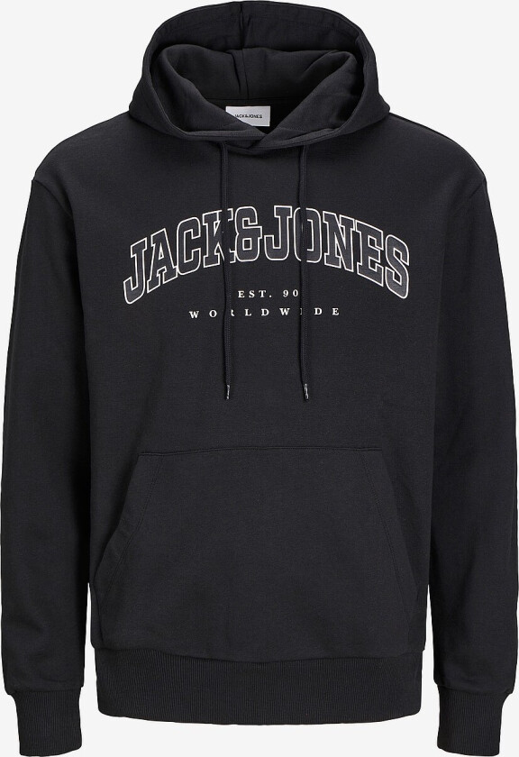 Hettegenser jjeCaleb Varsity Sweat Hood - Svart