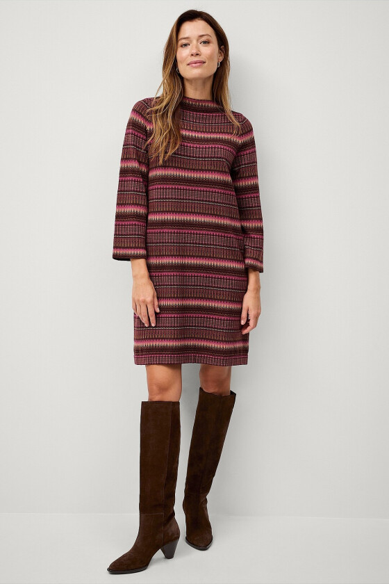 Kjole Sunday LS Dress - Lilla