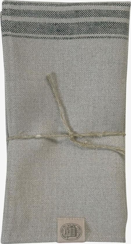 Serviett Heritage i presset lin (4-pakning) - Beige