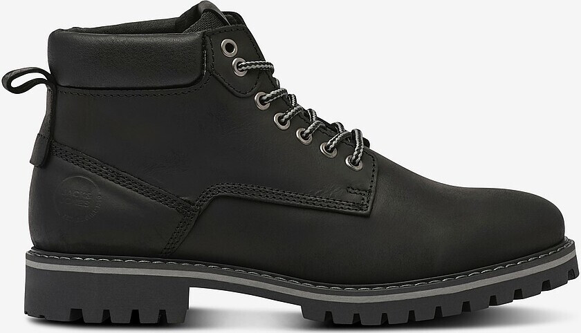 Boots jfwQueensway Leather Boot SN - Grå