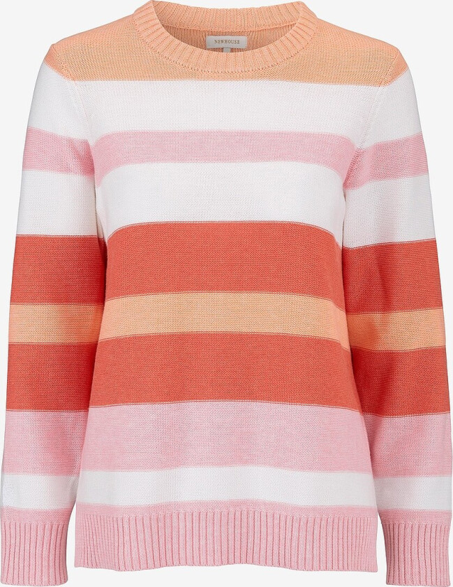 Genser Angelica Stripete - Rosa