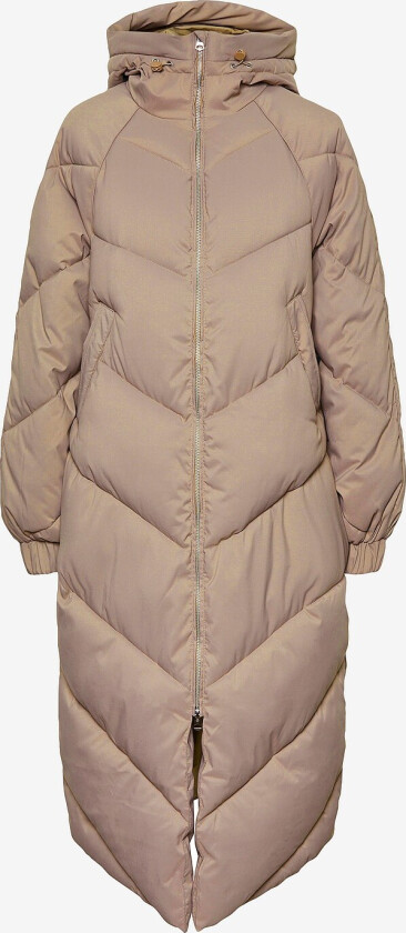 Kåpe pcNocelyn Puffer Jacket - Brun