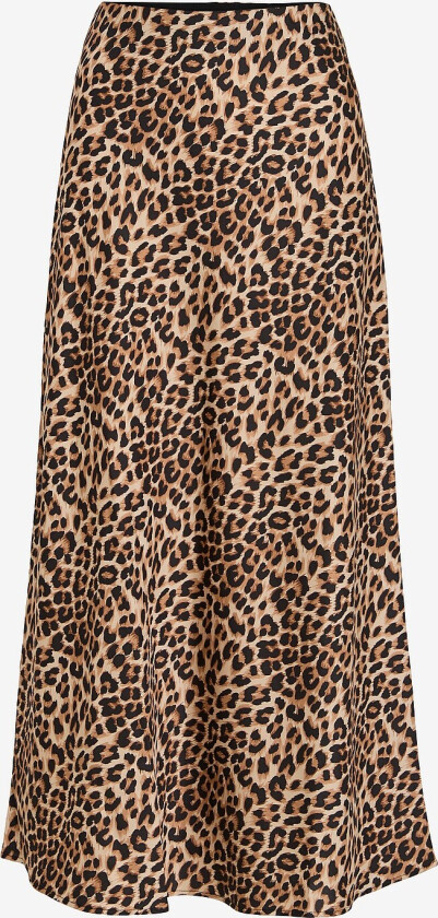 Maxi skjørt viEllette HW Midi Skirt - Brun