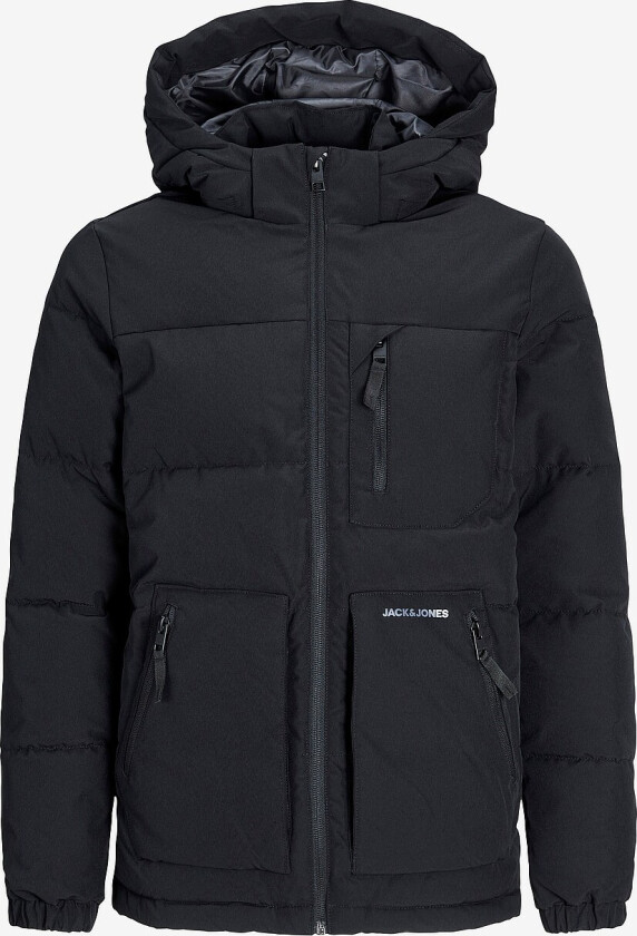 Jakke jjeOtto Puffer Jacket SN Jnr - Svart