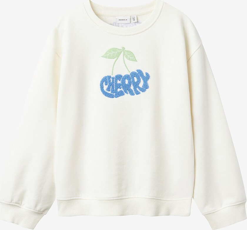 Collegegenser nkfBolade LS Nreg Sweat Unb Box - Hvit