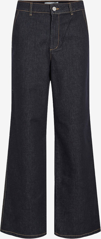 Bukser viMensina HW Denim Pants - Blå