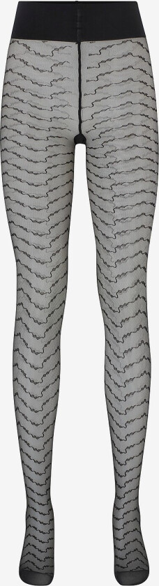 Bilde av Tights Mila Ruffle Tights - Svart