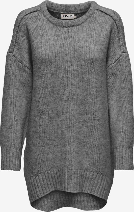 Genser onlAya Life L/S Loose O-neck - Grå