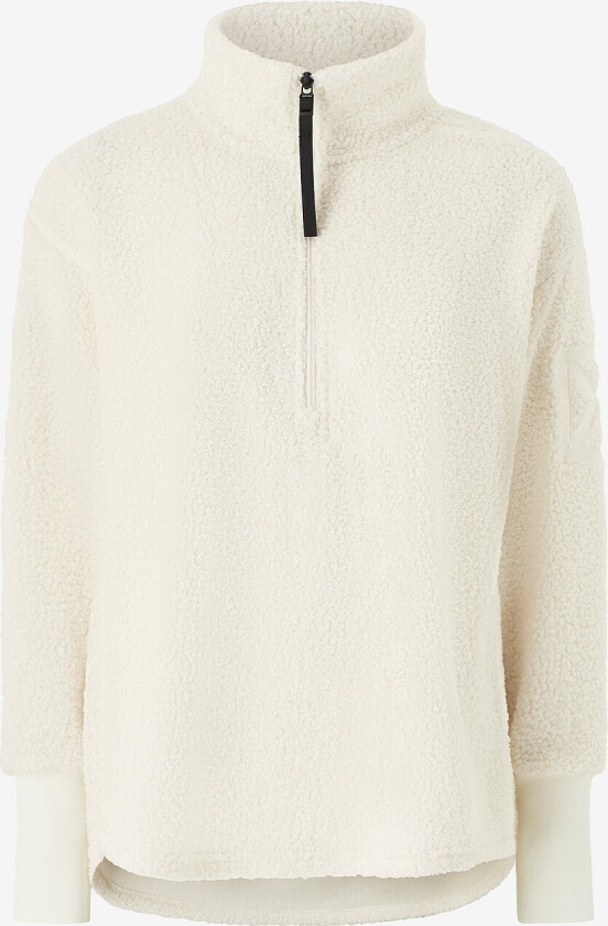 Teddytrøye Monia Wns Half Zip - Hvit