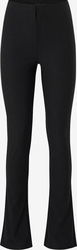 Bukser High Waist Slim Trousers - Svart