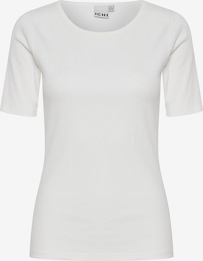 Topp ihPalmer Rib SS - Hvit