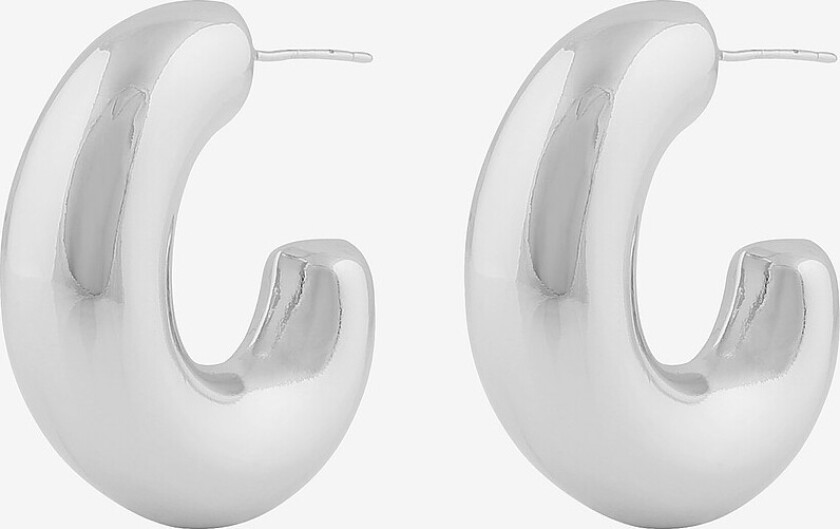 Øredobber Millie Oval Ear - Sølv