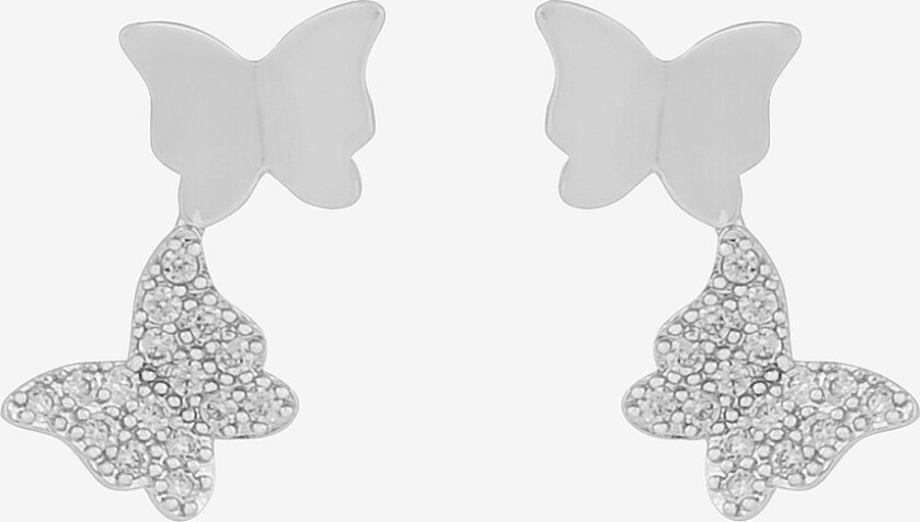 Øredobber Vega Short Ear - Sølv