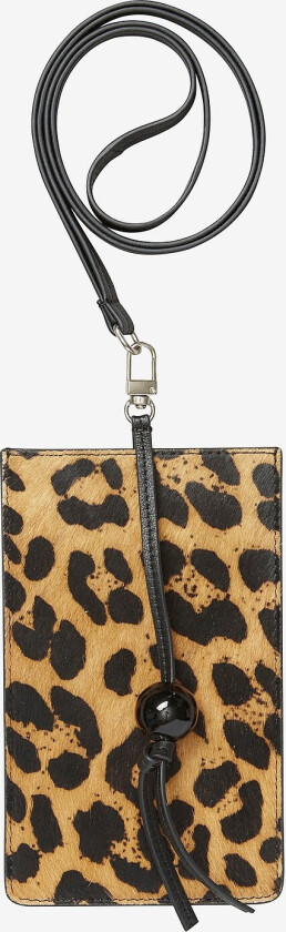 Mobilveske Leopa Leather - Svart