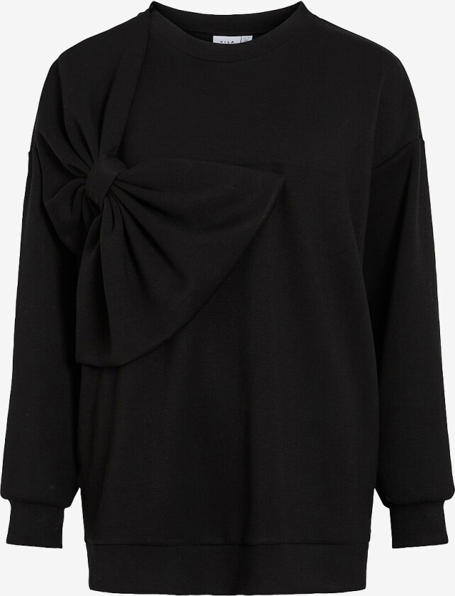 Collegegenser viSif Oversized Bow Sweat /ln - Svart