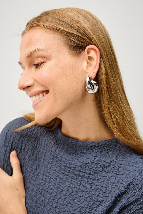 Øredobber Redondo Studs L - Sølv