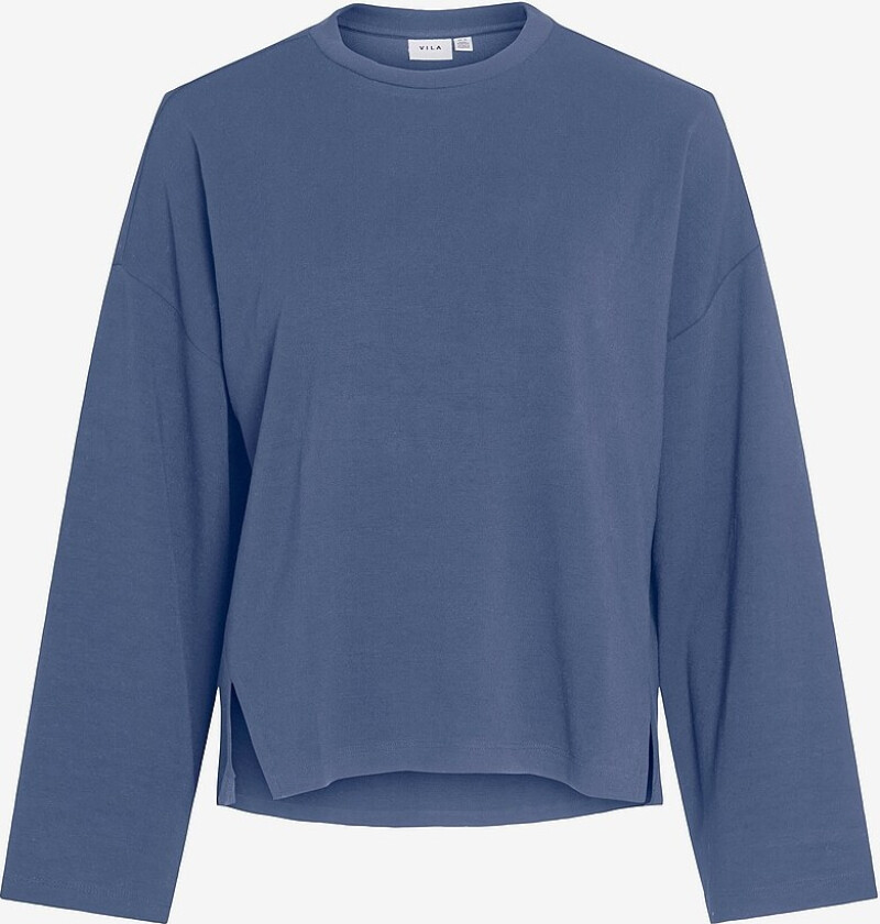 Collegegenser viReflecti Crew Neck L/S Sweat Top - Blå