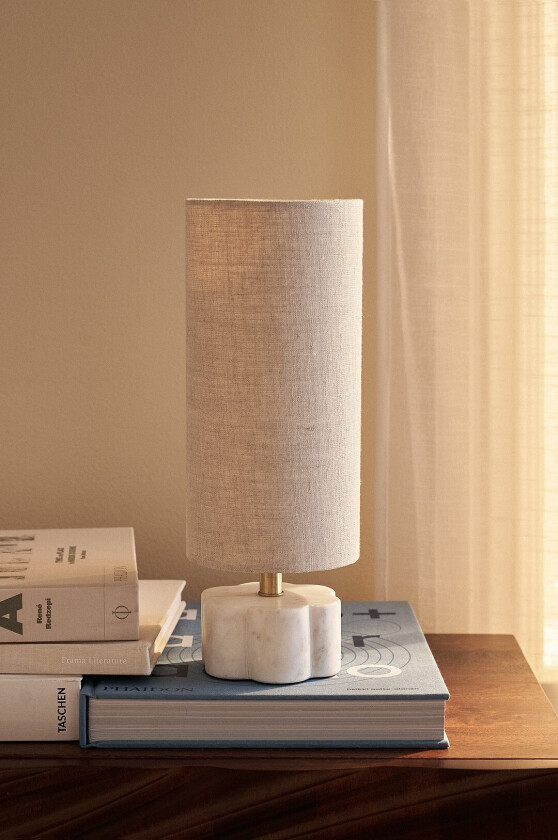 Bordlampe Joline - Beige