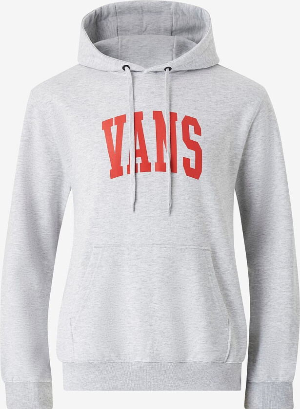 Hettegenser Arched Pullover Light Grey Heather - Grå