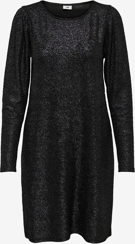 Kjole jdyRachel L/s Glitter Dress Jrs - Svart
