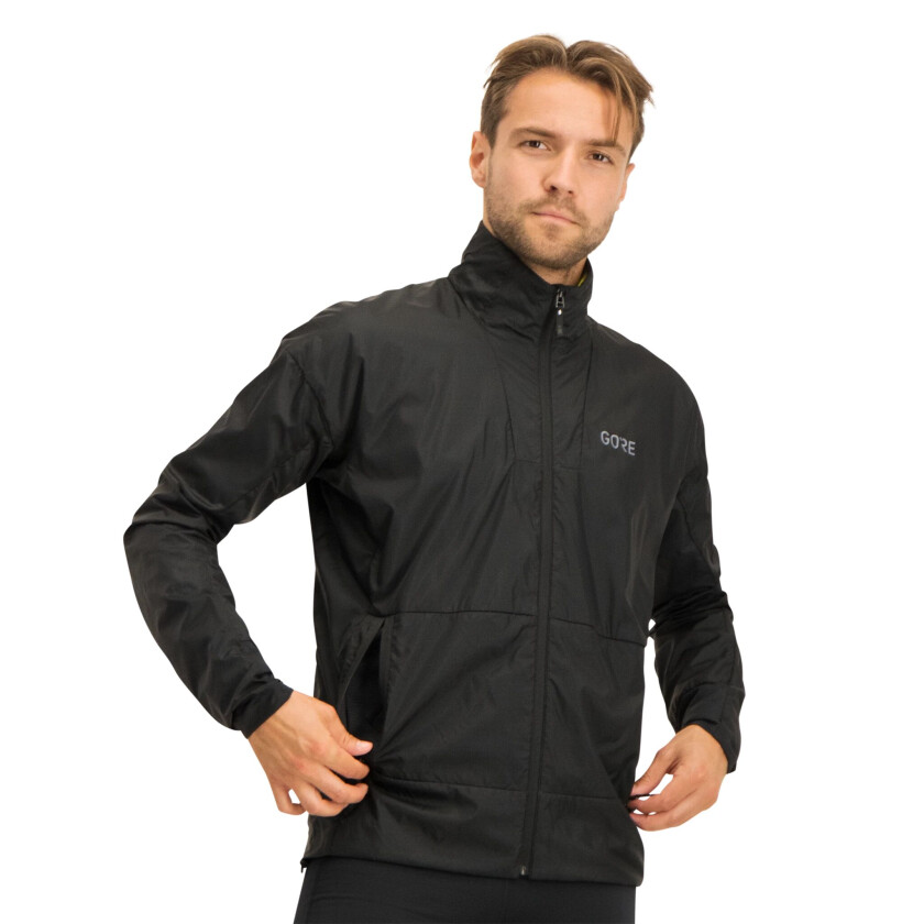 Drive Jacket M, løpejakke herre BLACK