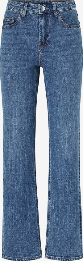 Jeans vmTessa HR Straight Jeans LI3114 - Blå