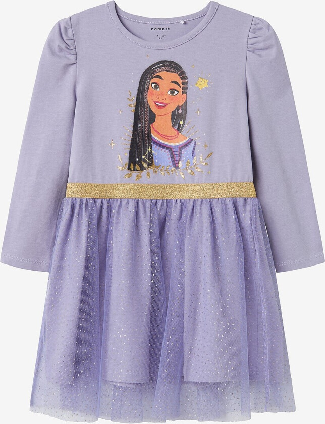 Kjole nmfJurina Wish LS Tulle Dress - Lilla