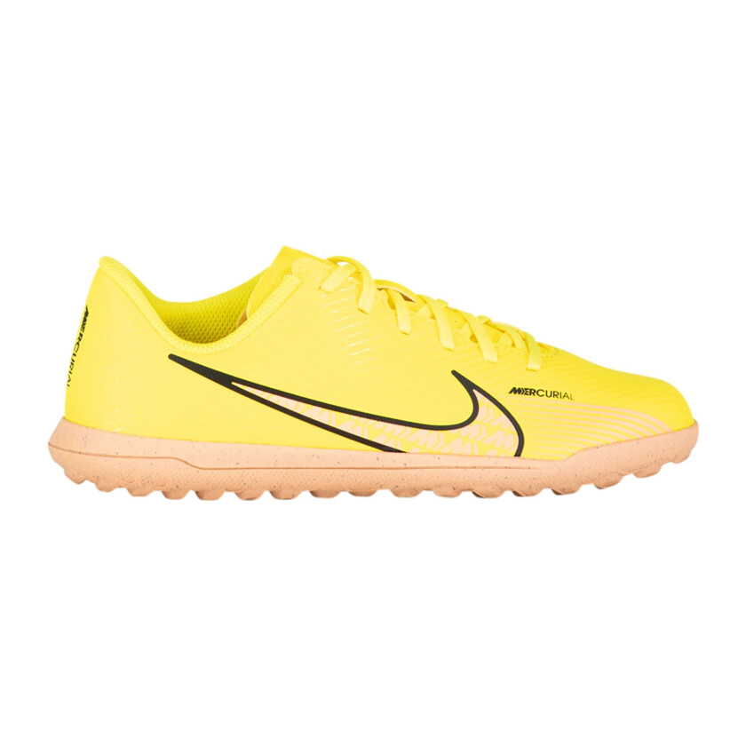 Vapor 15 Club TF / Q3 22, fotballsko junior Yellow Strike/sunset