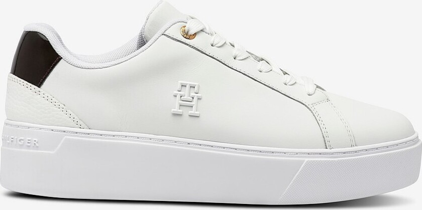 Joggesko TH Platform Court Sneaker - Hvit