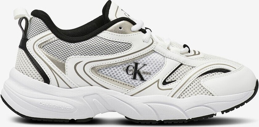Joggesko Retro Tennis Mesh ML - Hvit