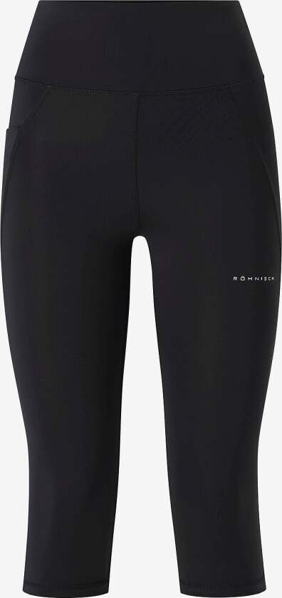 Treningstights Flattering High Waist Capri Tights - Svart