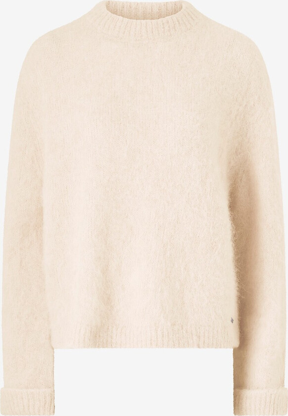 Genser Alpaca Wide Sleeve Sweater - Beige