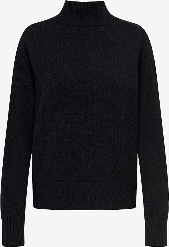 Genser onlBari L/S Highneck Knt - Svart