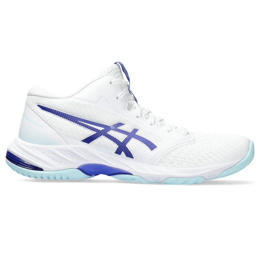 Asics Netburner Ballistics FF 3, hallsko dame White/blue Violet