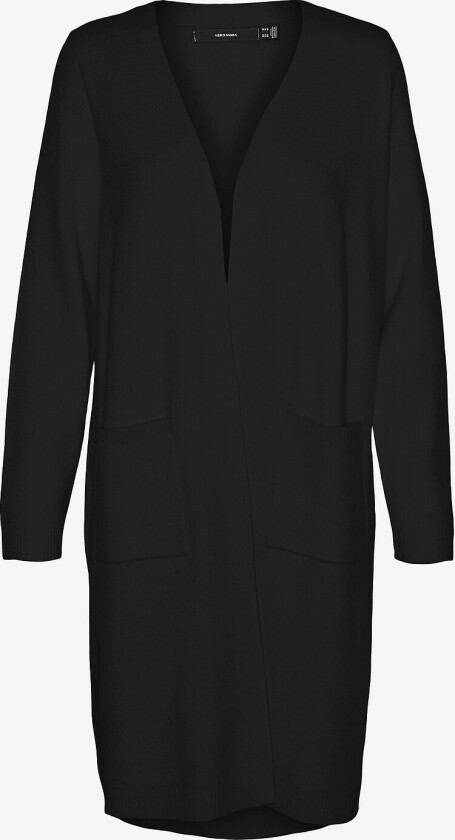 Kardigan vmSaba LS Pocket Coatigan GA - Svart