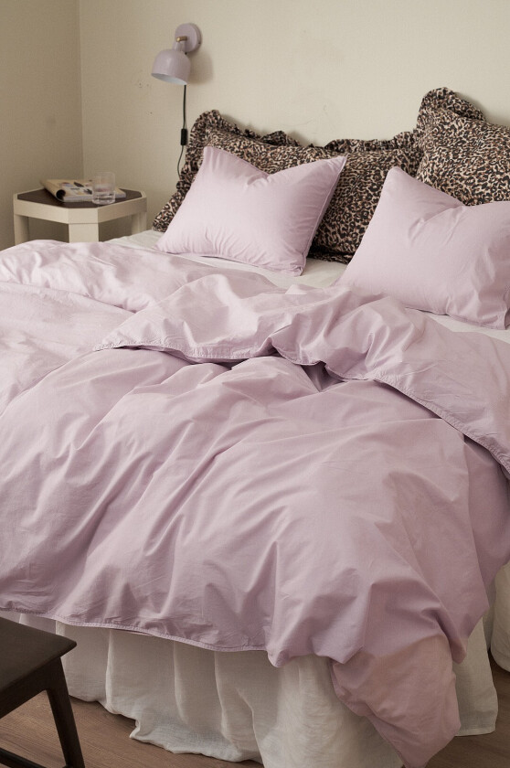 Sengesett Avery i bomullspercale 2 eller 3 stykker - Lilla