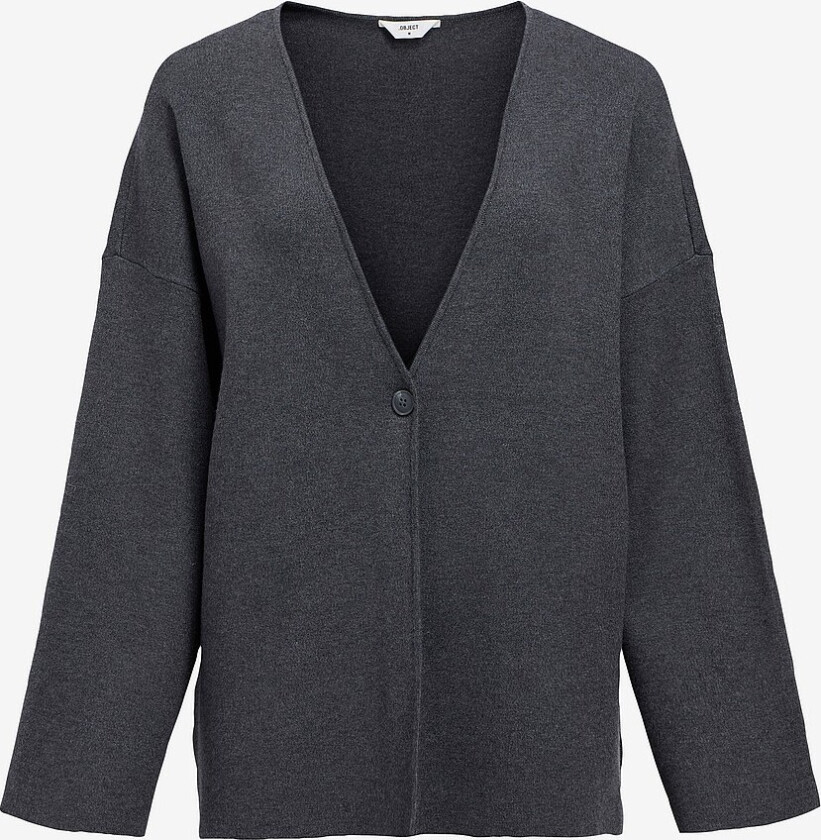 Kardigan objReynard OZ V-neck - Grå