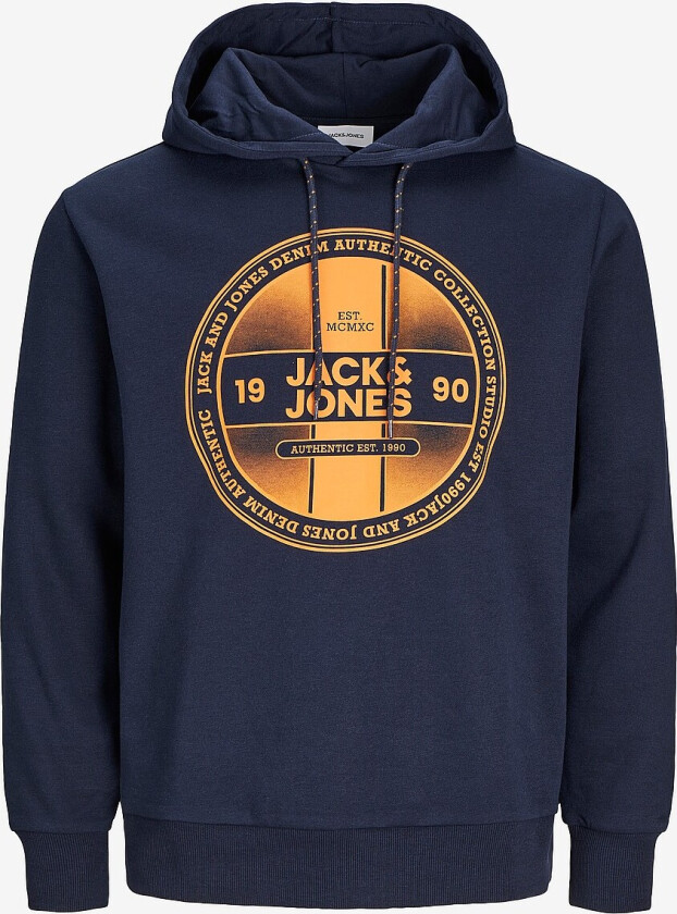 Hettegenser jjRio Sweat Hood Pls - Blå