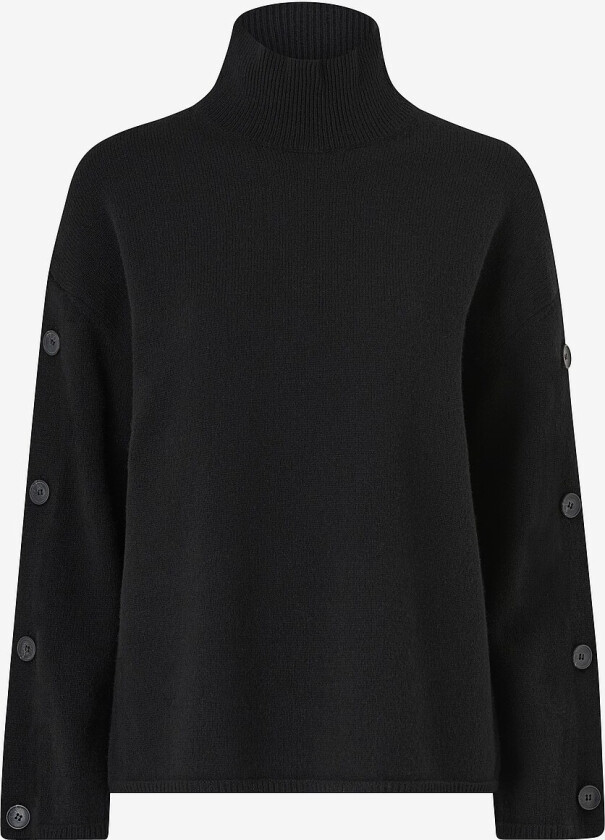 Genser LR-perle 8 - Svart