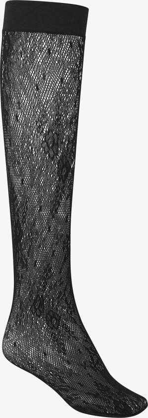 Knestrømper Rosa Lace Knee-highs - Svart