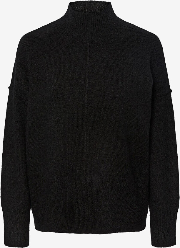Genser yasBalis LS High Neck Knit - Svart