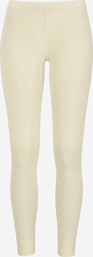 Leggings i ull og silke - Natur