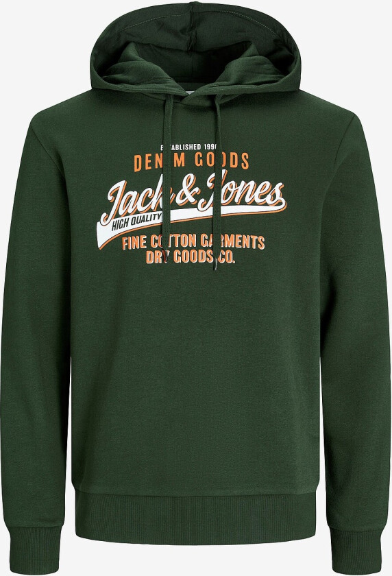 Hettegenser jjeLogo Sweat Hood 2 Col - Grønn