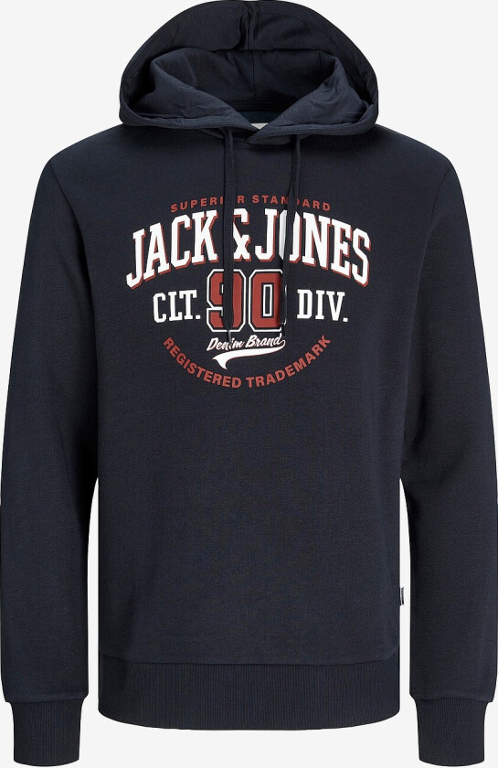 Hettegenser jjeLogo Sweat Hood 2 Col - Blå