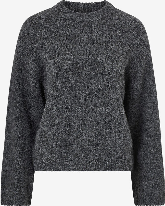 Genser Boxy Knitted Sweater - Grå